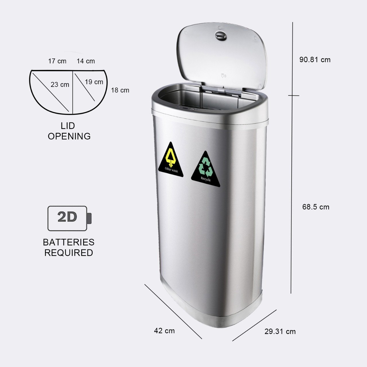 50 Litros Reciclable - Imagen 2