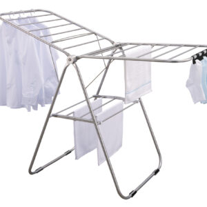 Tendedero de ropa plegable acero inoxidable Kingrack