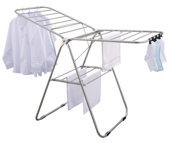 Tendedero de ropa plegable acero inoxidable Kingrack