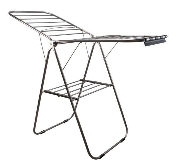 Tendedero de ropa plegable acero inoxidable Kingrack - Imagen 3
