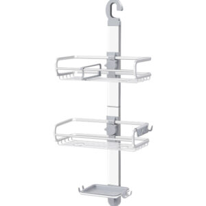 Organizador colgante de ducha aluminio inoxidable baño